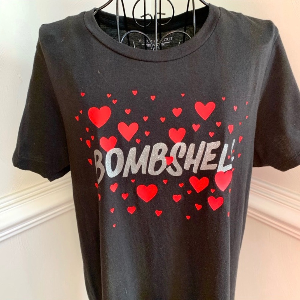 Victoria’s Secret Bombshell Graphic Sleep Tee Sz M